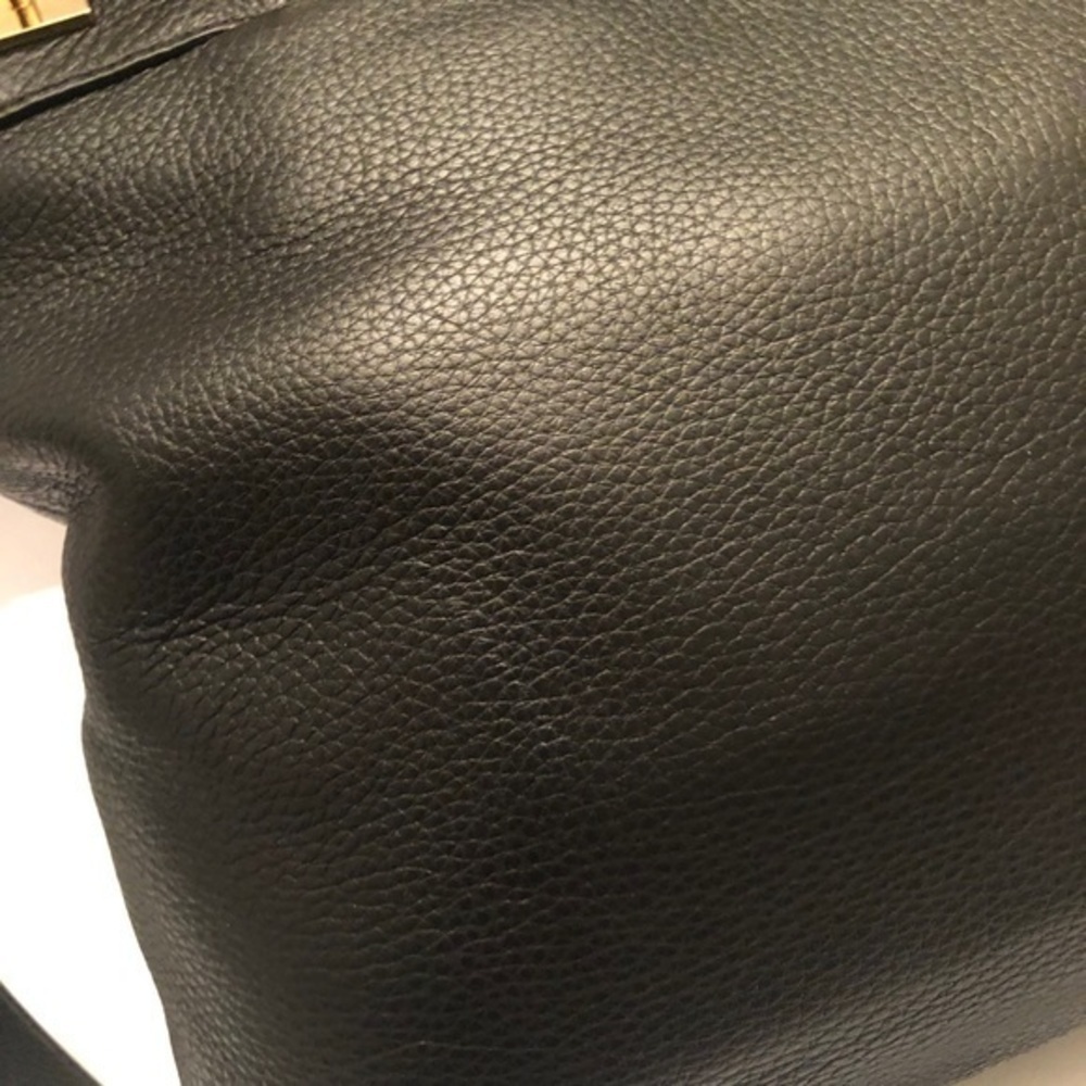 Henri bendel black leather soho messenger bag tags - Picture 8 of 16